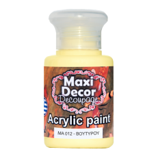 Ακρυλικό Χρώμα 60ml Maxi Decor ΒΟΥΤΥΡΟΥ ΜΑ012_MA012060